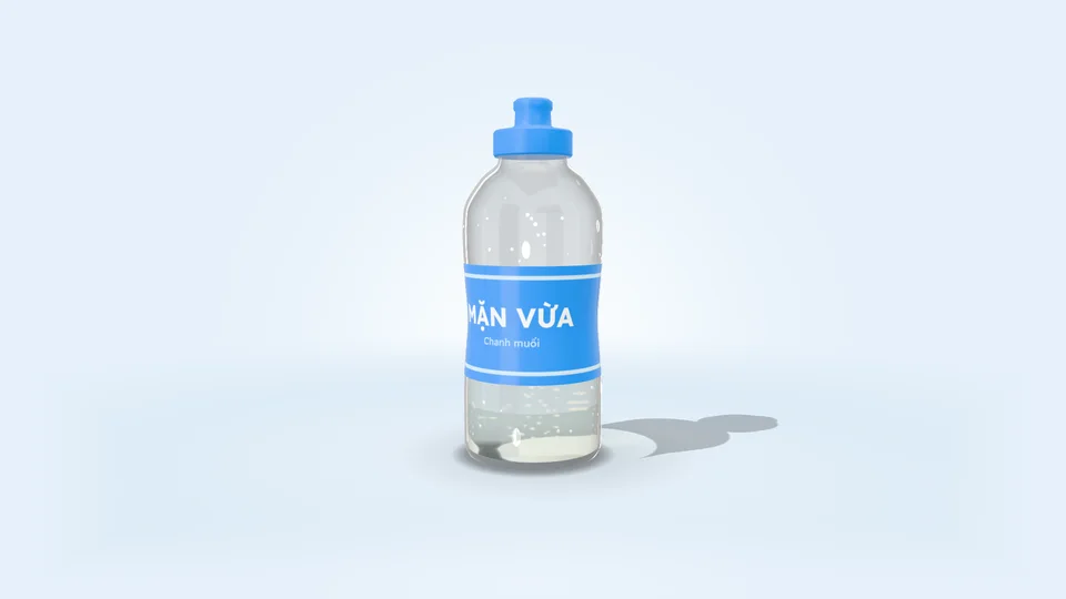Mặn Vừa — Viên sủi điện giải cho người chạy bộ, mẫu website Thể thao