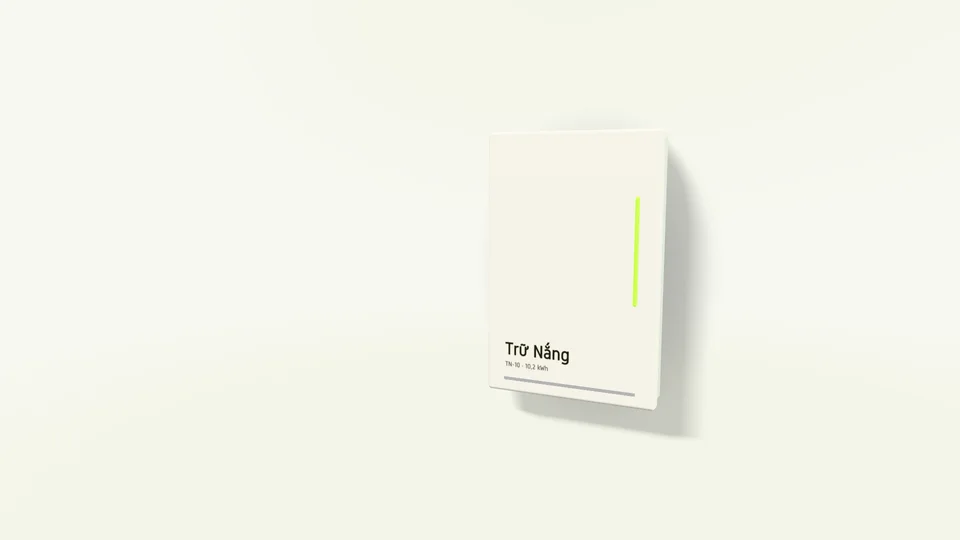 Trữ Nắng — Pin lưu trữ điện gia đình lắp ráp tại Việt Nam, mẫu website Sản xuất